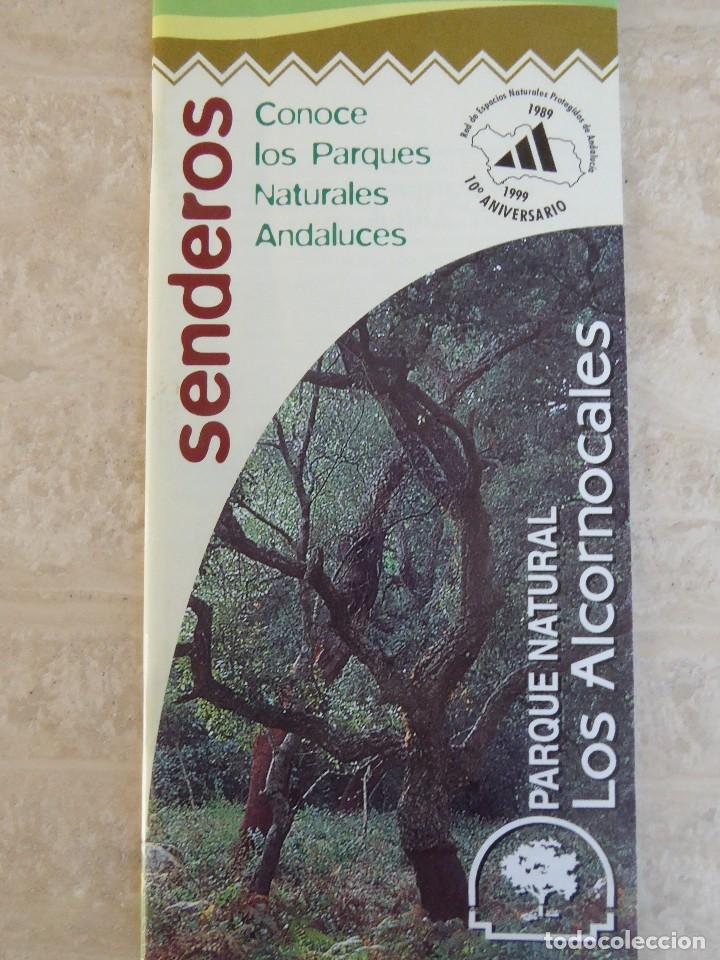 Travel Brochures: PARQUE NATURAL 'LOS ALCORNOCALES'. SENDEROS