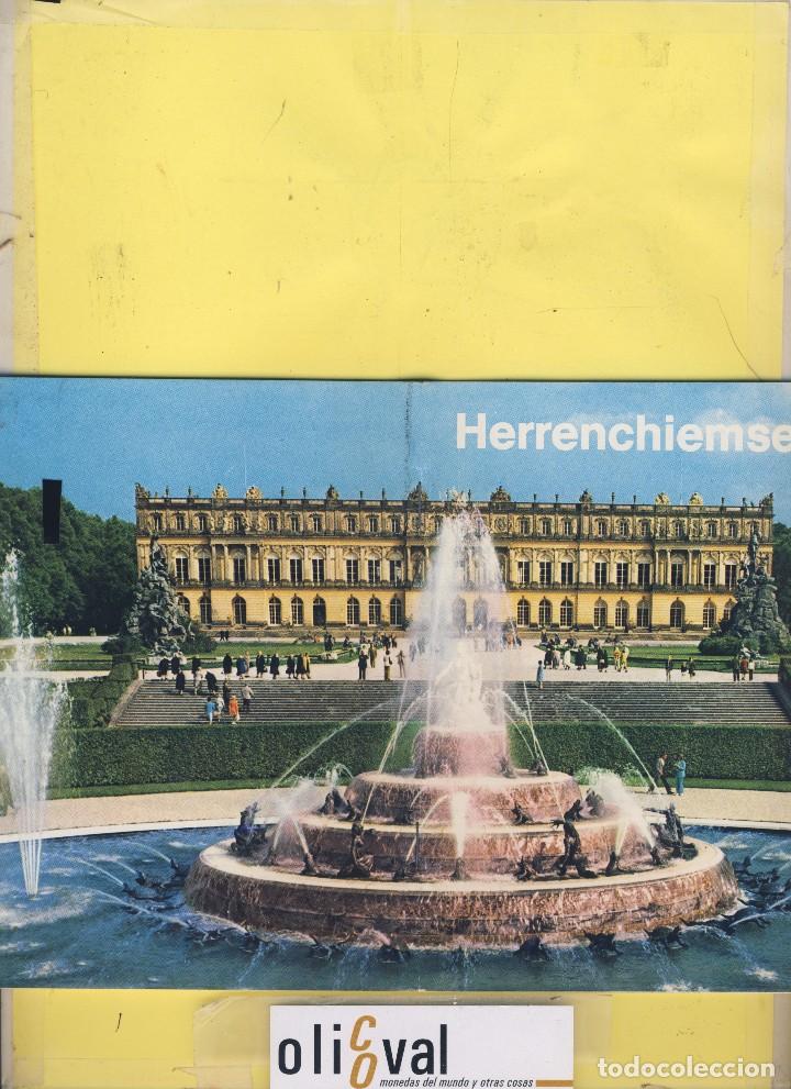 Travel Brochures: ALEMANIA HERRENCHIEEMSEE PALACIO Y HOTEL MAGNIFICAS 48 PAGINAS A&Ntilde;O 1969 FT 117
