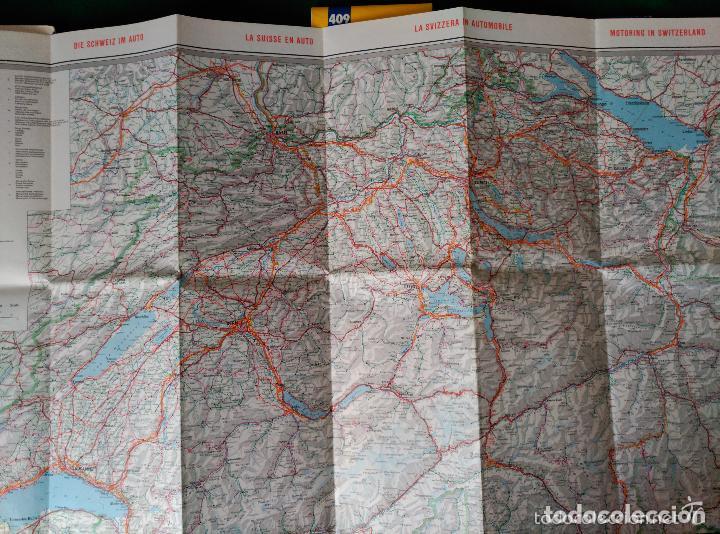 Folletos de turismo: MAPA DE CARRETERAS DE SUIZA - Foto 2