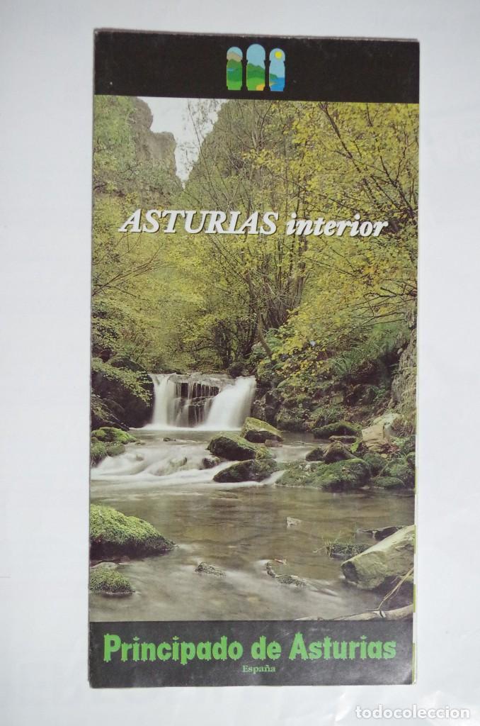 Folletos de turismo: ASTURIAS INTERIOR - 1995 - Foto 1