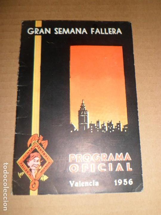 Brochures de tourisme: PROGRAMA OFICIAL - JUNTA CENTRAL FALLERA - VALENCIA 1956 - CERVEZAS STARK TURIA - FALLAS