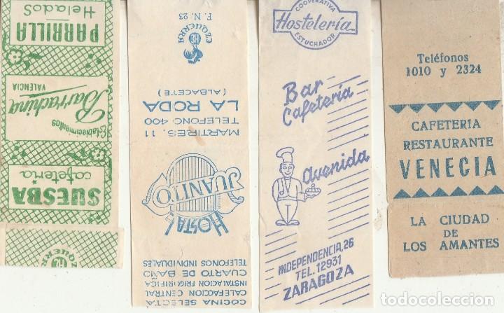 Travel Brochures: ANTIGUOS TICKETS PUBLICITARIOS A&Ntilde;OS 60',RESTAURANTES.