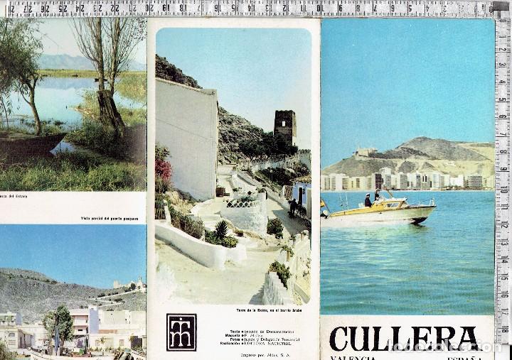Tourismusbrosch&uuml;ren: FOLLETO CULLERA - VALENCIA - 196X.