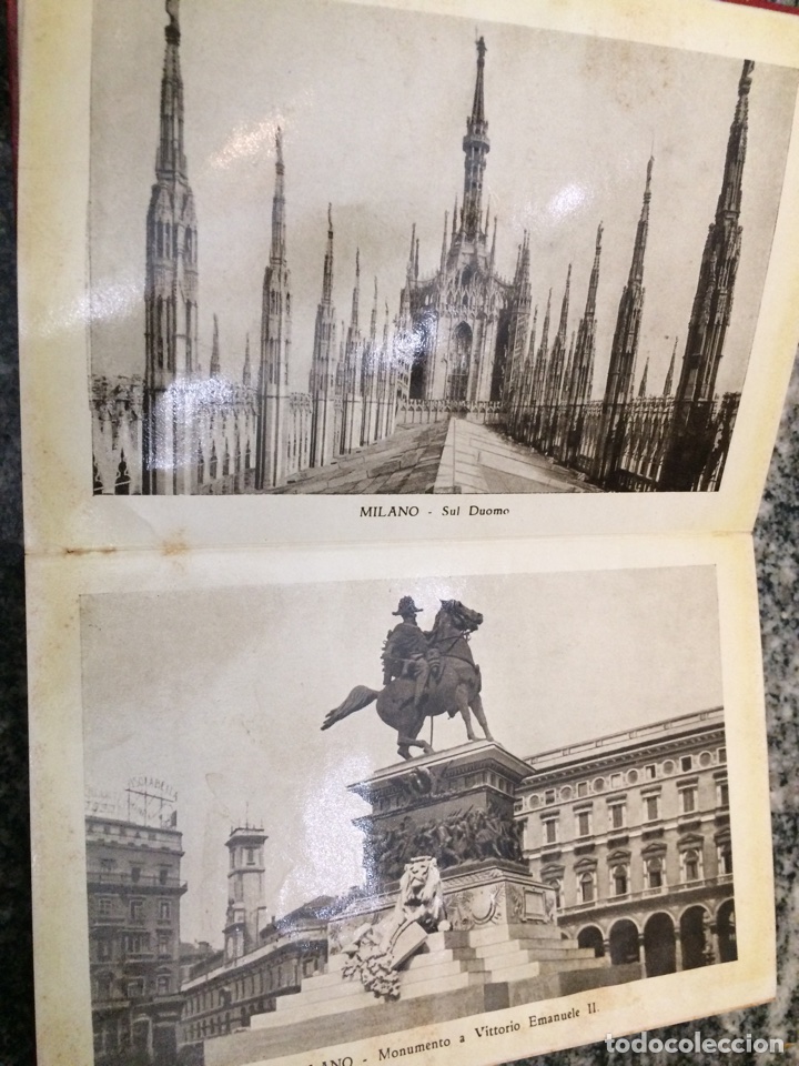 Folletos de turismo: 2 Desplegables de postales Milan - Foto 6