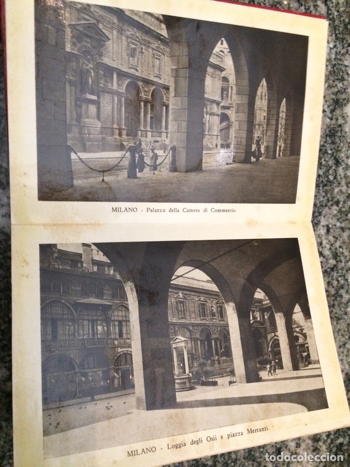 Folletos de turismo: 2 Desplegables de postales Milan - Foto 10