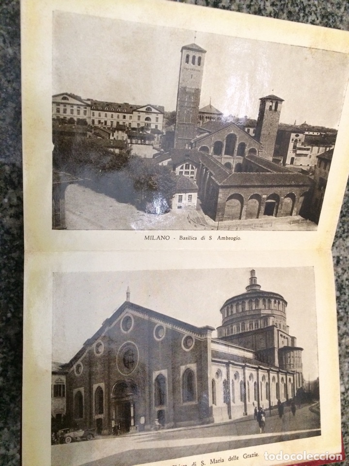 Folletos de turismo: 2 Desplegables de postales Milan - Foto 14