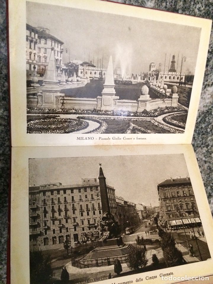 Folletos de turismo: 2 Desplegables de postales Milan - Foto 17