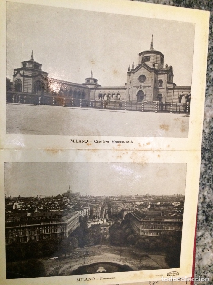 Folletos de turismo: 2 Desplegables de postales Milan - Foto 18