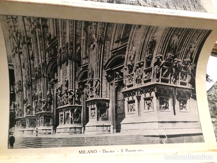 Folletos de turismo: 2 Desplegables de postales Milan - Foto 24