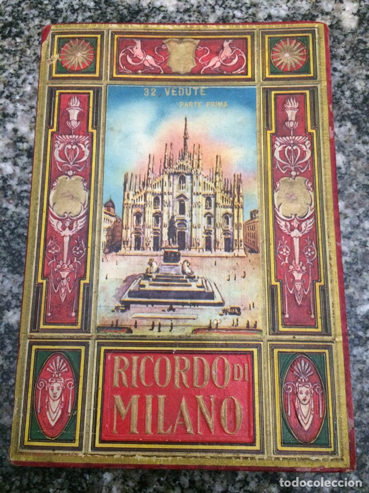 Folletos de turismo: 2 Desplegables de postales Milan - Foto 2