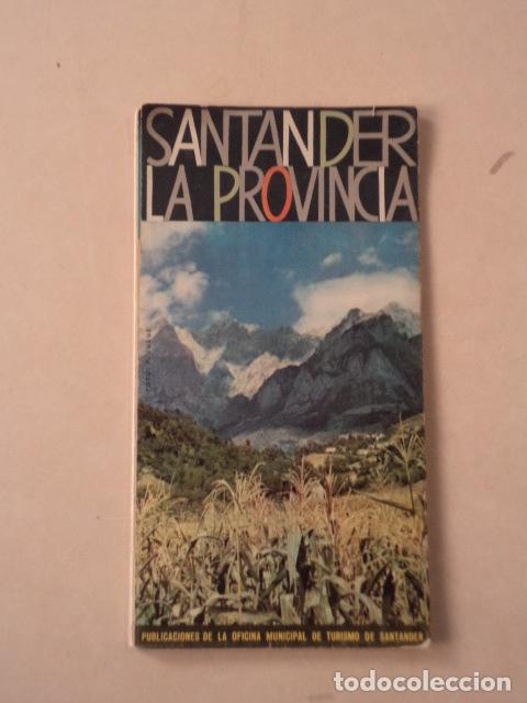 Folletos de turismo: CANTABRIA - SANTANDER LA PROVINCIA - MAPA - Foto 1