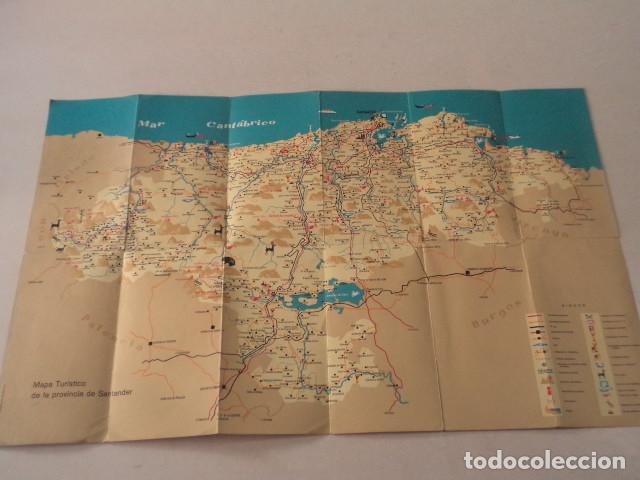 Folletos de turismo: CANTABRIA - SANTANDER LA PROVINCIA - MAPA - Foto 2