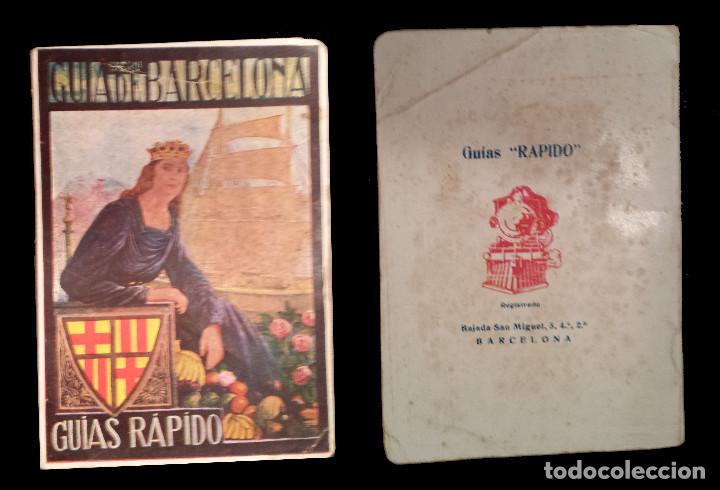 BARCELONA - GUIAS RAPIDO - EDICION 1949 - JUAN PRATS VÃZQUEZ (Coleccionismo - Folletos de Turismo)