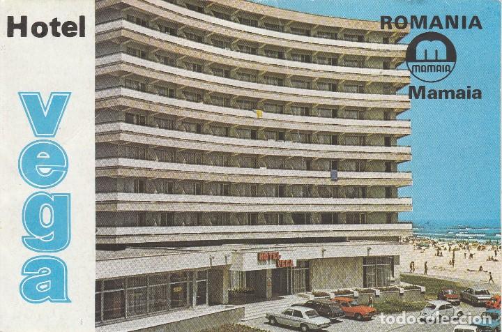 Folhetos de turismo: HOTEL VEGA - MAMAIA - ROMANIA - RUMANIA - OFICINA NACIONAL TURISMO LITORAL - PUBLITURISM / 83
