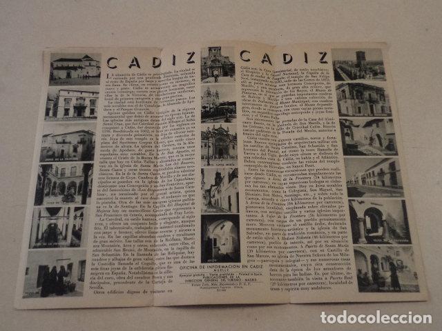 Folletos de turismo: ANDALUC&Iacute;A - C&Aacute;DIZ -- - Foto 2