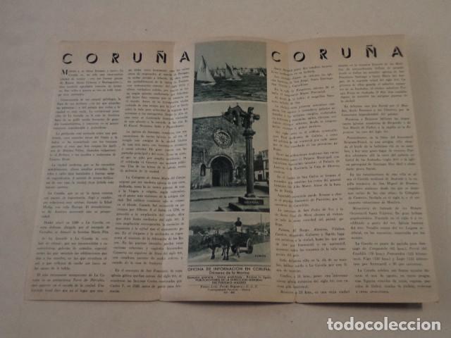 Folletos de turismo: GALICIA - CORU&Ntilde;A --- - Foto 2