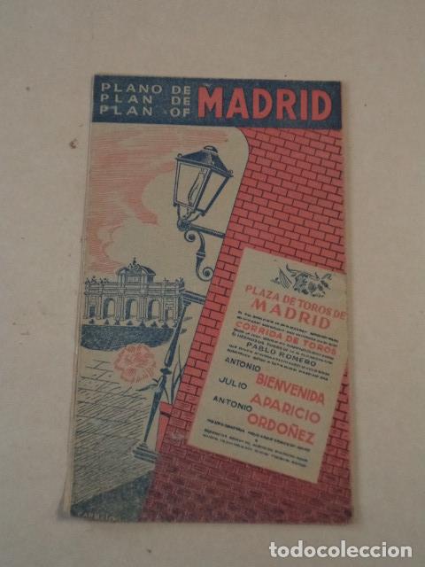 Folletos de turismo: PLANO DE MADRID ---- - Foto 1