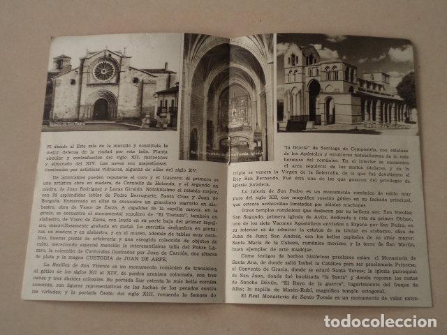 Folletos de turismo: CASTILLA LE&Oacute;N - &Aacute;VILA - Foto 2