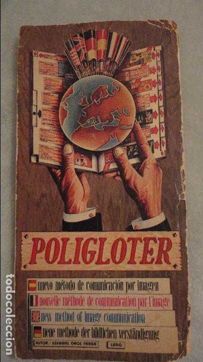 Brochures de tourisme: EZEQUIEL OROL FRAGA. POLIGLOTER. NUEVO METODO DE COMUNICACION POR IMAGEN. MADRID.1973