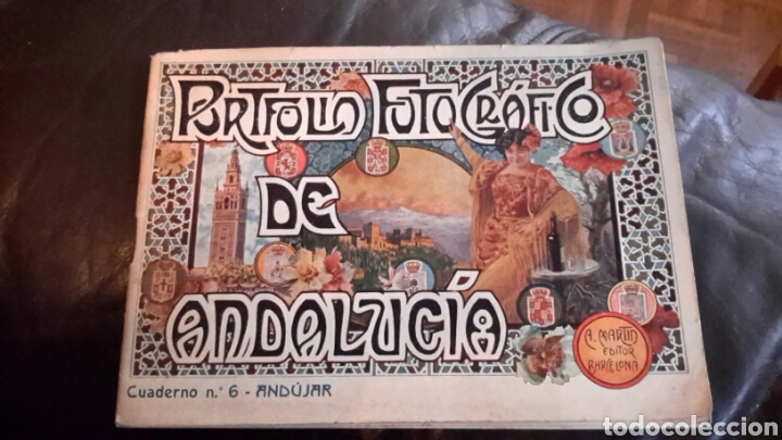 Folhetos de turismo: Portafolio fotogr&aacute;fico de Andaluc&iacute;a, And&uacute;jar
