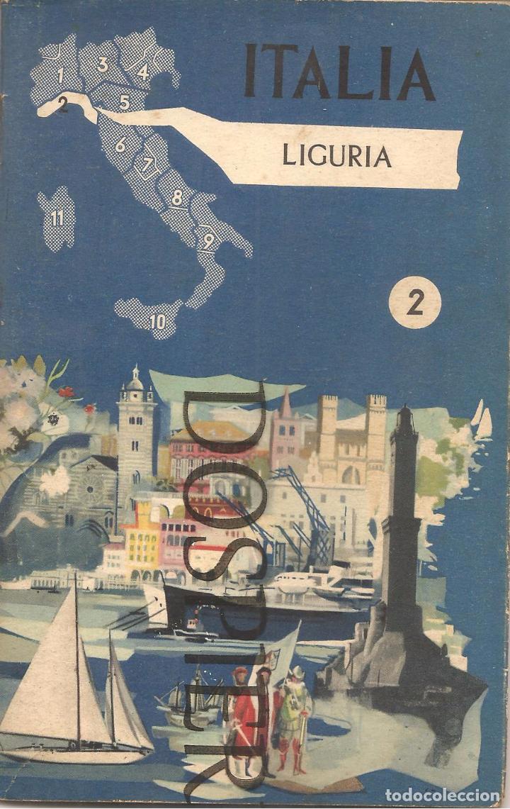 Brochures de tourisme: ANTIGUO FOLLETO TUR&Iacute;STICO, LIGURIA, ITALIA,