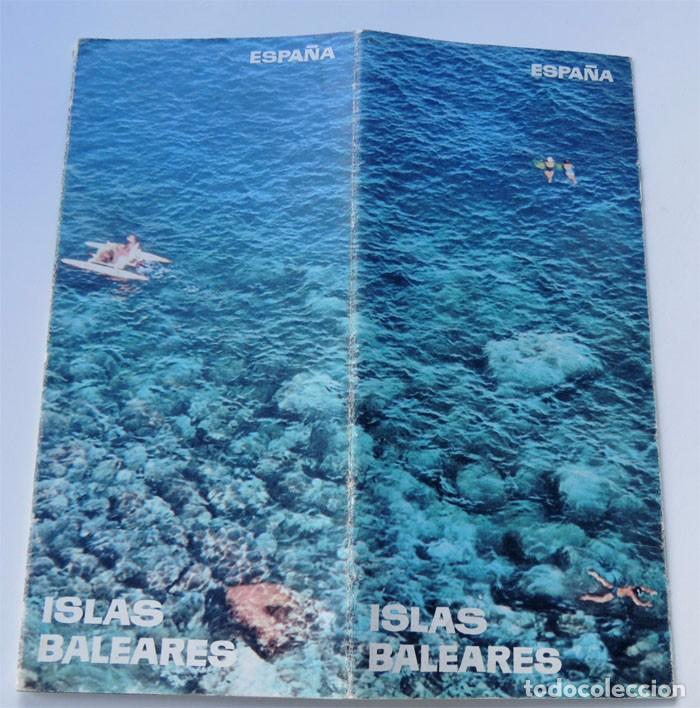 Folletos de turismo: FOLLETO TURISMO / ISLAS BALEARES / A&Ntilde;OS 60