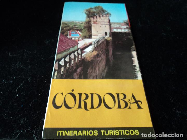 Tourismusbrosch&uuml;ren: TRIPTICO CORDOBA ITINERARIOS TURISTICOS 1970