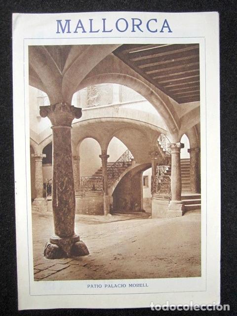 Travel Brochures: MALLORCA. ISLAS BALEARES. ANTIGUO FOLLETO DESPLEGABLE. PUBLICIDAD TURISMO. VARIAS FOTOGRAF&Iacute;AS.