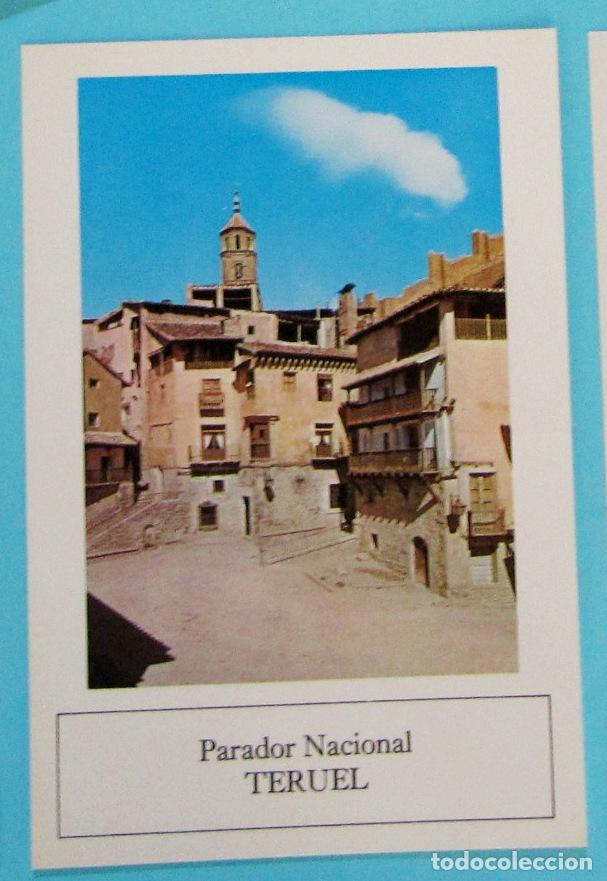Tourismusbrosch&uuml;ren: COLECCI&Oacute;N ESPA&Ntilde;A MONUMENTAL. FICHA DEL PARADOR NACIONAL TERUEL. HAROFARMA, S/F.