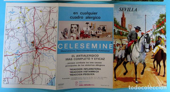 Tourismusbrosch&uuml;ren: COLECCI&Oacute;N ESPA&Ntilde;A MONUMENTAL. TR&Iacute;PTICO SEVILLA. HAROFARMA, S/F.