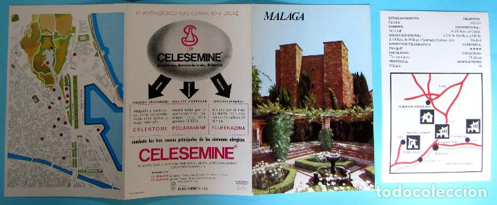 Brochures de tourisme: COLECCI&Oacute;N ESPA&Ntilde;A MONUMENTAL. TR&Iacute;PTICO M&Aacute;LAGA + FICHA PARADOR DEL GOLF. HAROFARMA, S/F.