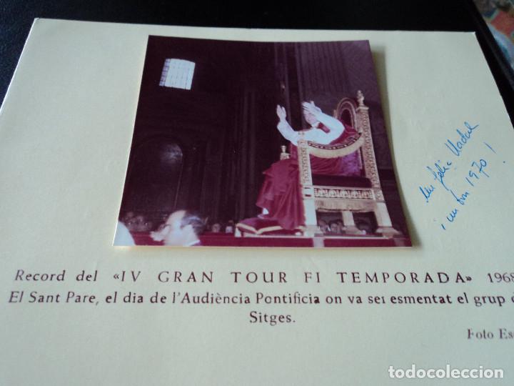 Folletos de turismo: IV GRAN TOUR FIN DE TEMPORADA VIATGES SITGES AUTOCARS MONASTERIO 1968