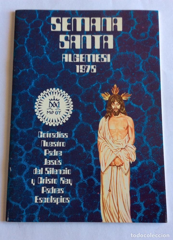 Travel Brochures: PROGRAMA SEMANA SANTA 1978. REPORTAJE DE ESCULTISMO, SCOUT. ALGEMES&Iacute;. VALENCIA