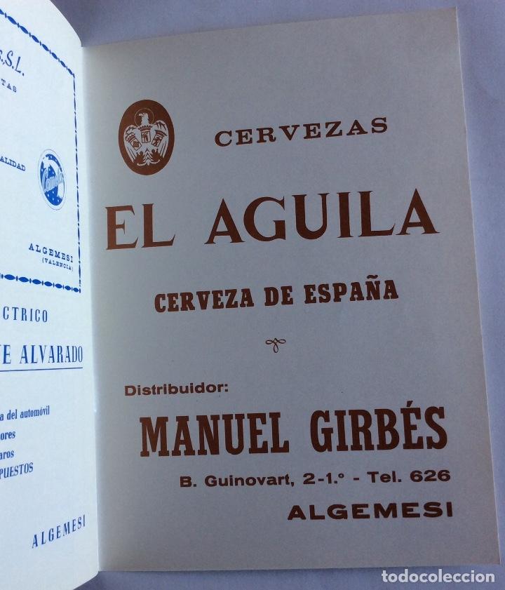 Folletos de turismo: PROGRAMA SEMANA SANTA 1970. ALGEMES&Iacute;. VALENCIA. - Foto 3