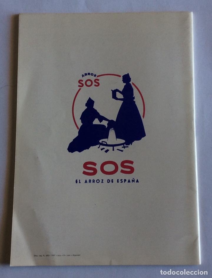 Folletos de turismo: PROGRAMA SEMANA SANTA 1968. ALGEMES&Iacute;. VALENCIA. - Foto 2