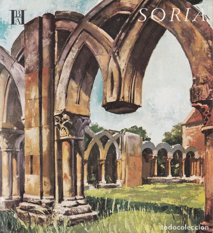 Folletos de turismo: SORIA (DESPLEGABLE). CONOZCA ESPA&Ntilde;A CON NOSOTROS. BANCO HISPANO AMERICANO