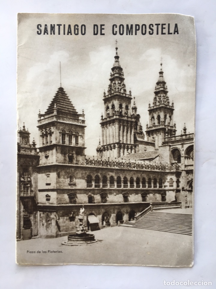 Travel Brochures: Santiago Compostela. Folleto Turismo (h.1960?)