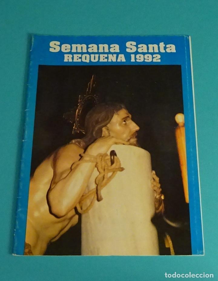 Folletos de turismo: PROGRAMA DE SEMANA SANTA. REQUENA 1992 - Foto 1