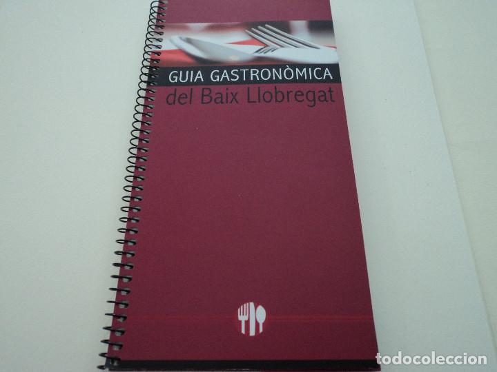 Folletos de turismo: guia gastronomica restaurantes del baix llobregat 88 pag. 24 x 13 tapa dura