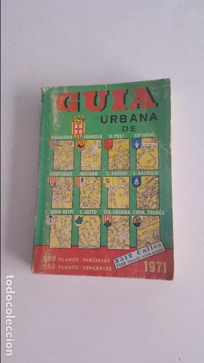 Tourismusbrosch&uuml;ren: GUIA URBANA BARCELONA 1971