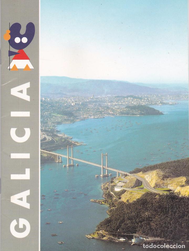 Tourismusbrosch&uuml;ren: FOLLETO CUADERNILLO GALICIA. XACOBEO 93. XUNTA DE GALICIA (1992)