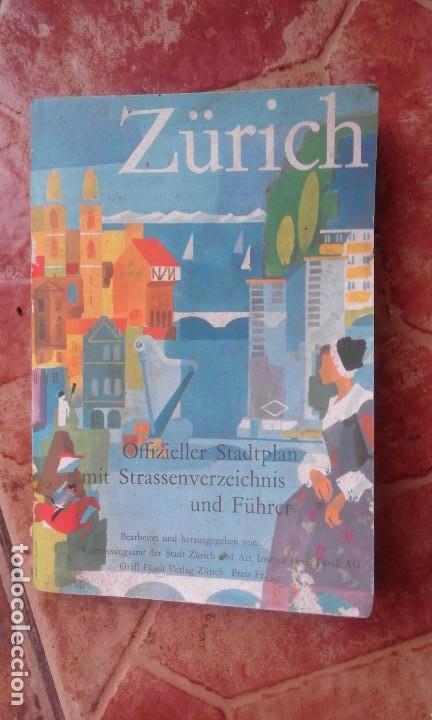 Tourismusbrosch&uuml;ren: Antigua guia turistica con mapa desplegable zurich