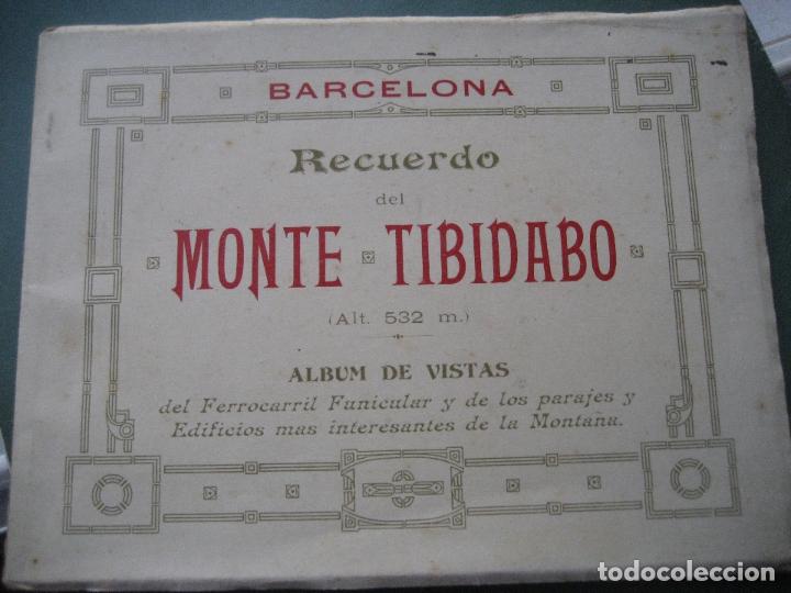 Brochures de tourisme: Barcelona. Monte Tibidabo. Album de Vistas. L. Roisin.