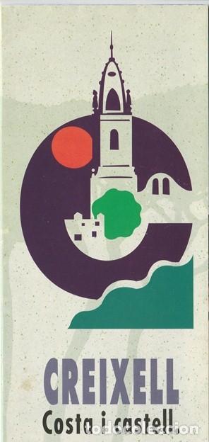 Brochures de tourisme: CREIXELL - COSTA Y CASTELL - FOLLETO GUIA TURISTICA - FOTO