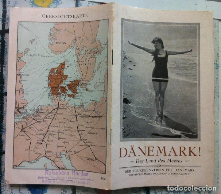 Folletos de turismo: D&auml;nemark! Das Land des Meeres. 1930 - Dinamarca