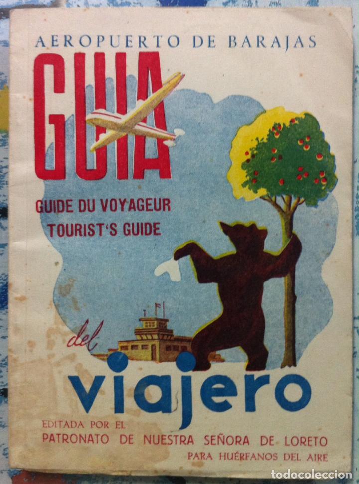 Tourismusbrosch&uuml;ren: Aeropuerto de Barajas. Gu&iacute;a del viajero. 1957