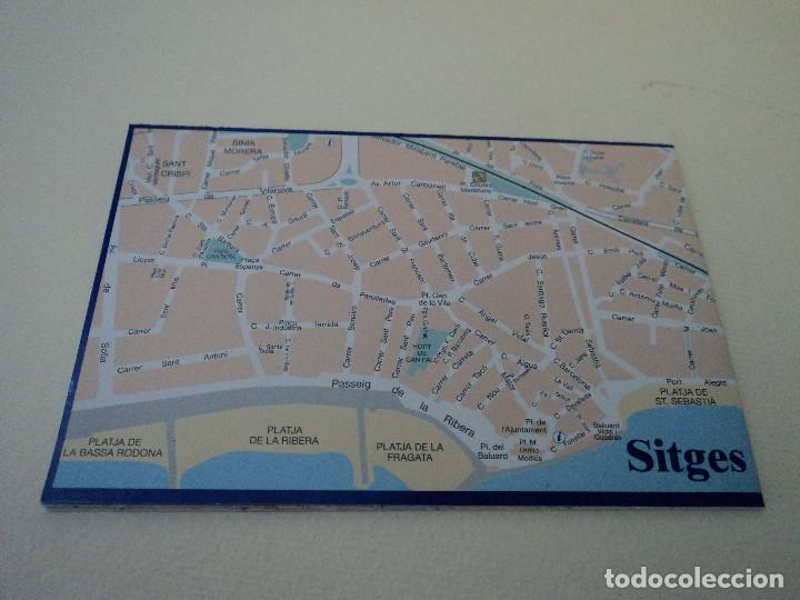 Tourismusbrosch&uuml;ren: PLANO DE SITGES Y CALLEJERO