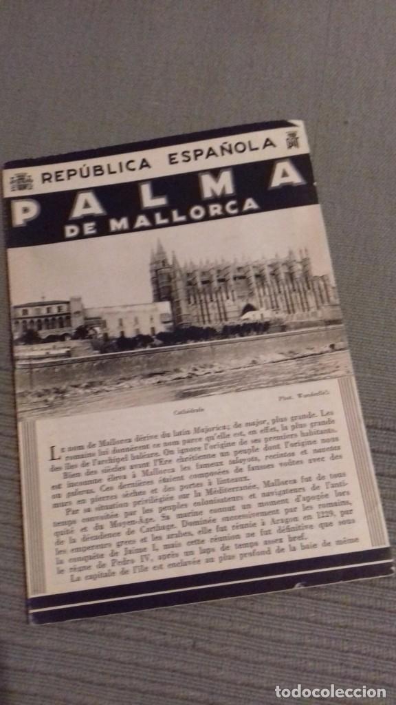 Travel Brochures: Folleto Patronato Nacional Turismo REPUBLICA ESPA&Ntilde;OLA: PALMA DE MALLORCA, en frances