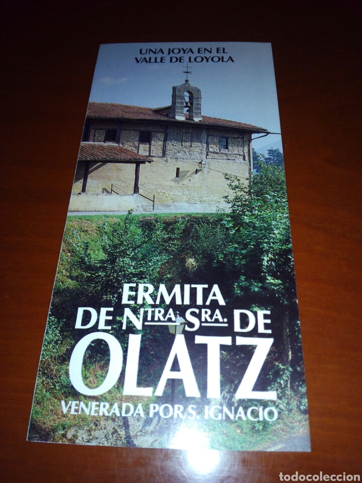 Tourismusbrosch&uuml;ren: Folleto Ermita de Ntra. Sra. de Olatz.