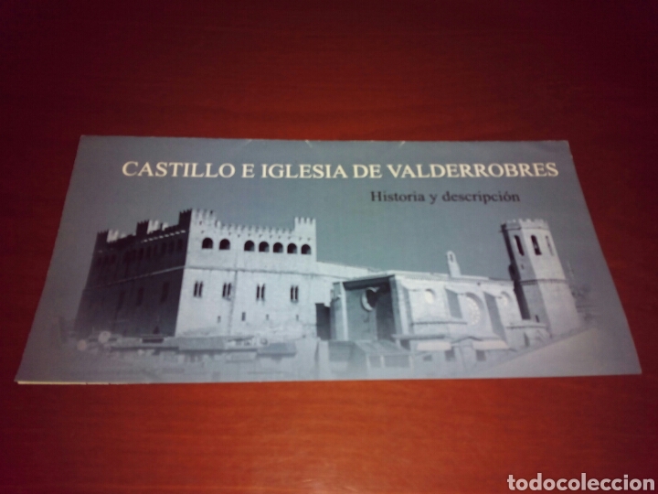 Tourismusbrosch&uuml;ren: Folleto Castillo e Iglesia de Valderrobres.